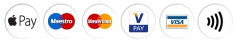 Apple Pay, Maestro, MasterCard, V Pay, Visa, płatność zbliżeniowa